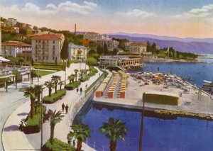 Opatija, nå Opatija i Kroatia: Slatina og Savoia Beach (bilde) av European Photographer