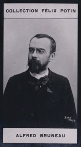 Alfred Bruneau (1857) (s/hvitt-bilde) av European Photographer