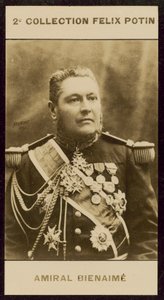 Admiral Amedee-Pierre-Leonard Bienaime av European Photographer