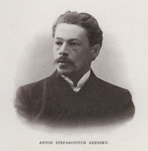 Anton Stepanovitch Arensky (s/hvitt bilde) av European Photographer