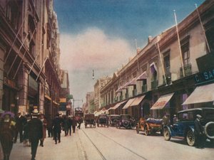 Ahumada Street, Santiago, Chile (bilde) av European Photographer