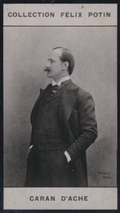 Emmaneul Poire sa Caran D'Ache (1858) (s/hvitt-bilde) av European Photographer