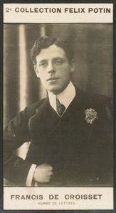 Francis De Croisset, Bokstavenes mann av European Photographer