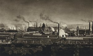 Tyskland, Krupp stålverk (s/h foto) av European Photographer
