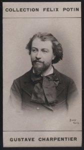 Gustave Charpentier (1860) (s/hvitt-bilde) av European Photographer