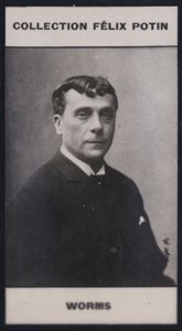 Gustave Worms (1836) (s/hvitt-bilde) av European Photographer