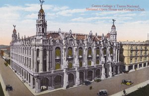 Havana, Cuba: Nasjonalt operahus og Gallegos klubb (bilde) av European Photographer