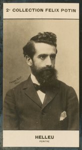Helleu, maler (s/hvitt bilde) av European Photographer