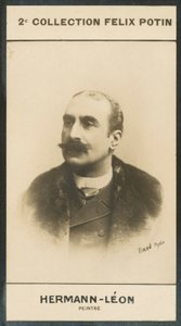 Hermann-Leon, Peintre (s/hvitt bilde) av European Photographer