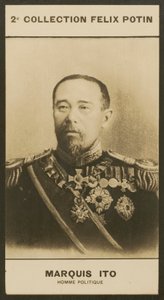 Hirobumi Marquis Ito, politiker av European Photographer
