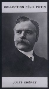 Jules Cheret (1836) (s/hvitt-bilde) av European Photographer