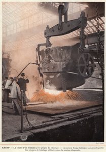 Krupp, Strømmen av en bramme (s/hv-bilde) av European Photographer