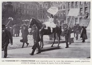 The Vormesse And The Herbstmesse (s/hvitt bilde) av European Photographer