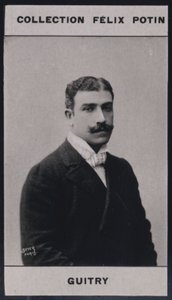 Lucien Guitry (1860) (s/hvitt-bilde) av European Photographer