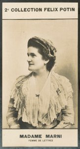 Madame Jeanne Marni, Kvinne av bokstaver av European Photographer