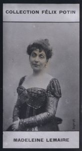 Madeleine Lemaire (1845) (s/hvitt-bilde) av European Photographer