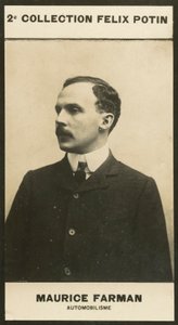 Maurice Farman, bilkjøring av European Photographer