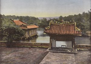Necropolis (badepaviljonger) til kong Tu-Duc av European Photographer