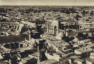 Old Buchara (s/hvitt bilde) av European Photographer