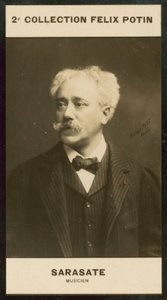 Pablo Martin Meliton de Sarasate, musiker av European Photographer