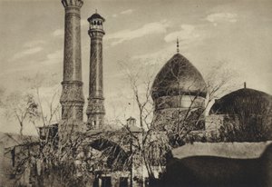 Persia, Teheran, Abdoll Asims grav (s/h-bilde) av European Photographer
