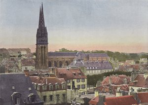 Quimper, utsikt fra Mount Frugy av European Photographer