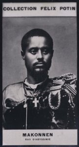 Race Makonnen (1844) (s/hvitt-bilde) av European Photographer