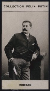 Romain (1858) (s/hvitt-bilde) av European Photographer