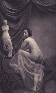 Det andre imperiet naken (s/h-bilde) av European Photographer