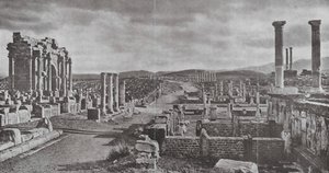 Timgad (s/hvitt bilde) av European Photographer