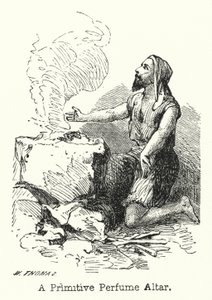 Et primitivt parfymealter (gravering) av European School