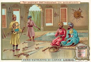 En børsemaker (chromolitho) av European School