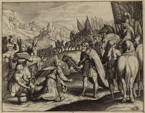 Abigail placating David (engraving)   1319550   no       norwegian Successfully Translated  Original: Woodblock print - Hida, Kagowatashi, No 24, 19th century Translat: Woodblock print - Hida, Kagowatashi, No 24, 19th century 1152437 no norwegian Successfu av European School