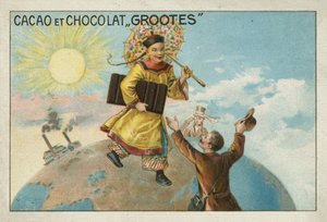 Annonse for Grootes kakao og sjokolade