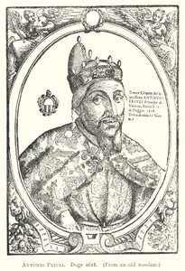 Antonio Priuli, Doge 1618 (gravering) av European School