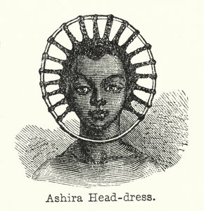 Ashira Hodeplagg (gravering) av European School