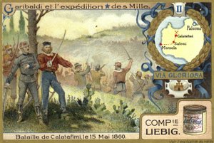 Slaget ved Calatafimi, Sicilia, 15. mai 1860 av European School