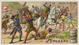 Slaget ved Naefels, Sveits, 9. april 1388 av European School