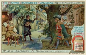 Beckmesser serenade Magdalena kledd som Eva av European School