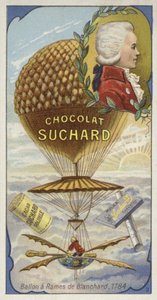 Blanchards ballong med årer, 1784 av European School