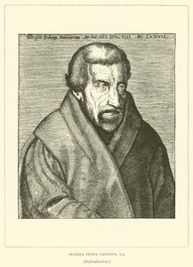 Salige Peter Canisius, SJ (gravering) av European School