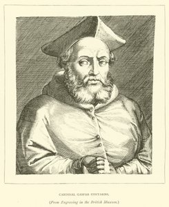 Kardinal Gaspar Contarini (gravering) av European School