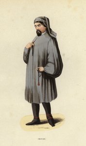 Chaucer (farget gravering) av European School