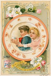 Barndom (kromolitho) av European School