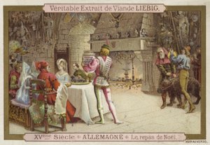 Julefest, Tyskland, 1400-tallet av European School