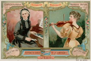 Clara Schumann og Wilma Neruda av European School