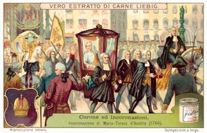 Kroningen av keiserinne Maria Theresia av Østerrike av European School