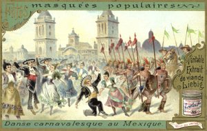 Dans på et karneval i Mexico av European School