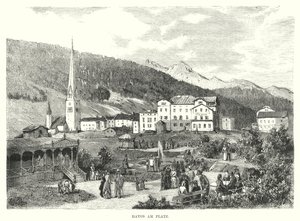 Davos am Platz (gravering) av European School
