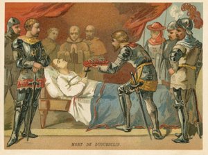 Bertrand du Guesclin, fransk militærsjef, døde i 1380 av European School